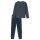 SCHIESSER Herren Schlafanzug, lang - Casual Essentials, Baumwolle, Rundhals