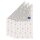 Villeroy & Boch guest towel, pack of 3 - Carré, terry towel, patterned, towel, cotton