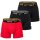 NIKE Herren Boxer Shorts, 3er Pack - Trunks, Logobund, Cotton Stretch