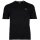 BOSS mens T-shirt, waffle look - Waffle T-shirt, logo, round neck, logo, cotton blend