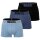 DIESEL Herren Boxershorts, 3er Pack - UMBX-DAMIENTHREEPACK, Trunks, Cotton Stretch