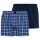 GÖTZBURG Herren Boxer 2er Pack - Poplin, Pure Cotton, Unterwäsche Set