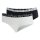 REPLAY womens panties, 2-pack - briefs, logo waistband, cotton blend