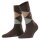 Burlington Damen Socken MARYLEBONE 2er Pack - Kurzstrumpf, Rautenmuster, Onesize