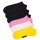 Happy Socks Unisex Sneaker-Socken, 6er Pack - Solid Socks Low, Baumwollmischung, einfarbig