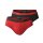 EMPORIO ARMANI 2-pack mens briefs, underwear, plain colors with logo waistband, S-XL