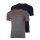 EMPORIO ARMANI Mens T-Shirt Pack of 2 - Crew Neck, Round Neck, Half Sleeve, Plain