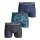 BJÖRN BORG Men Boxershorts 3-Pack - Pants, Cotton Stretch, Logo Waistband, Camouflage