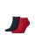 TOMMY HILFIGER Herren Sneaker Socken, 2er Pack - TH, Baumwolle, Uni, 39-49