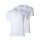 CECEBA Men American T-Shirt, 2-pack - round neck, short sleeve, cotton, uni