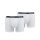 HEAD Mens boxer shorts, 2-pack - cotton stretch, basic, plain