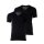 DSQUARED2 Mens T-shirt - V-Neck, Cotton Stretch Twin Pack, Pack of 2