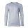 NOVILA Mens Shirt, long sleeve - Loungewear, round neck, 1/1 sleeves, cotton, plain