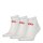 LEVIS Unisex 3-Pack Sports Socks - Mid Cut BATWING, Logo, Unicolor