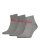 LEVIS Unisex 3-Pack Sports Socks - Mid Cut BATWING, Logo, Unicolor