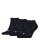 PUMA Unisex Sneaker-Socken, 3er Pack - Cushioned, Frottee-Sohle, Logo, einfarbig