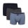Götzburg Mens Pants 3-Pack - Single Jersey, Underwear Set, Cotton Stretch