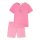 SCHIESSER Mädchen Schlafanzug - kurzarm, Kinder, Baumwolle, Pferde-Motiv, 92-140