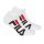 FILA Unisex, 2 Pairs of Socks - Invisible Sneakers, Logo, solid Colour