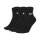 NIKE Unisex 3-Pack Sports Socks - Everyday, Lightweight No Show Ankle, unicoloured