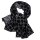 JOOP! mens scarf - Felix, woven scarf, cornflower, logo allover, one size