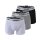 JOOP! Herren Boxer Shorts, 3er Pack - Boxer-Mix, Fine Cotton Stretch, Logo