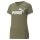 PUMA Ladies T-Shirt - Essentials Logo Tee (S), Round Neck, Short Sleeve, uni