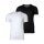 DIESEL Mens T-Shirt 2 Pack- UMTEE-MICHAEL-TUBE, V neck, short sleeve, unicolor